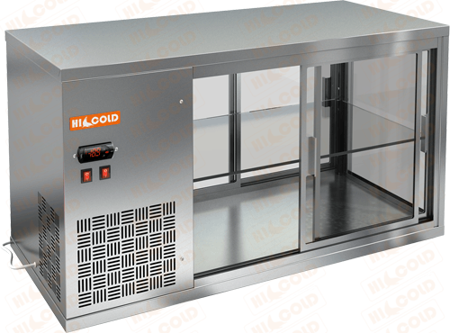 Настольная холодильная витрина сквозная  HICOLD  VRL T 1100 L