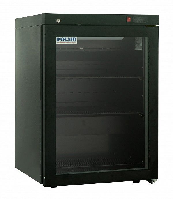 Холодильный шкаф DM102-Bravo черный с замком