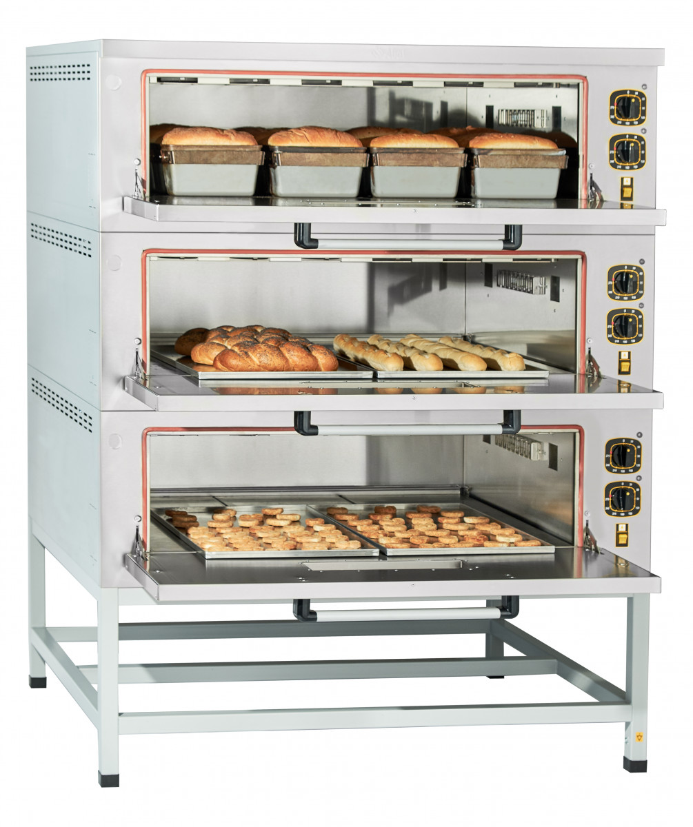 Шкаф пекарский подовый ЭШП-3-01 электрический (320 °C)