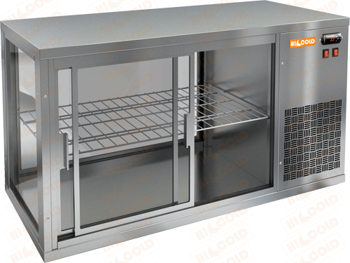Настольная холодильная витрина  HICOLD  VRL 1300 R